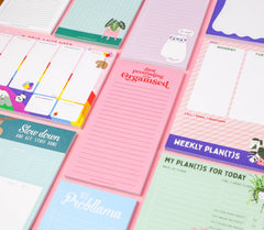 Muistilehtiö just pretending to be organised - Lempi Lifestyle