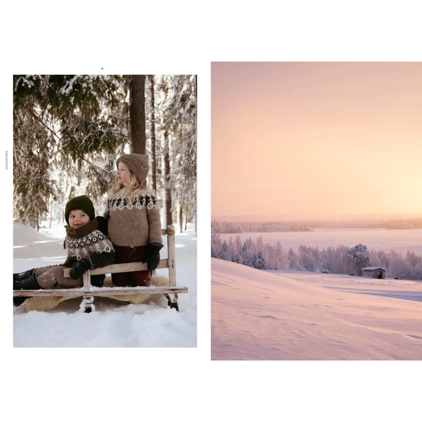 Neulehetkiä ?? Silmukoita Pohjoisen Järven Rannalta