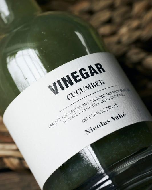 Nicolas Vahé Kurkkuetikka Vinegar, Cucumber (200 ml) – Raikkautta ja uutta potkua lautaselle - Lempi Lifestyle