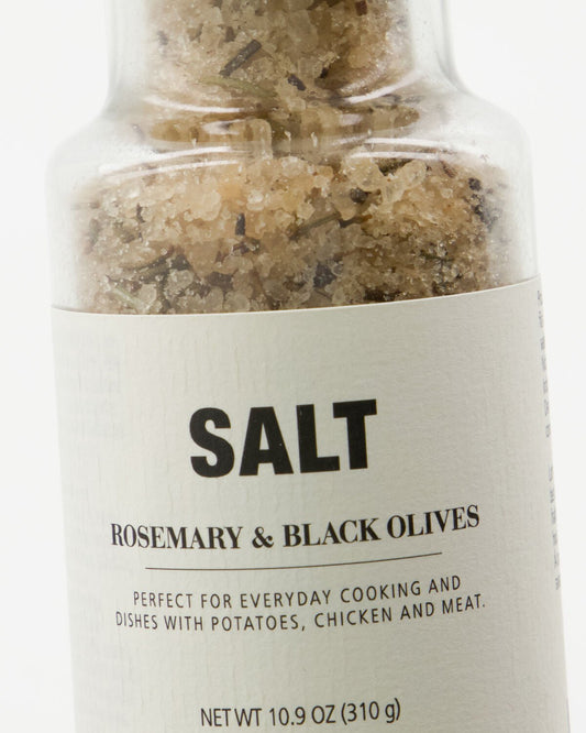 Nicolas Vahé Maustemylly Salt, Rosemary & Black Olives (310 g) – Välimeren maut kotikeittiössä - Lempi Lifestyle
