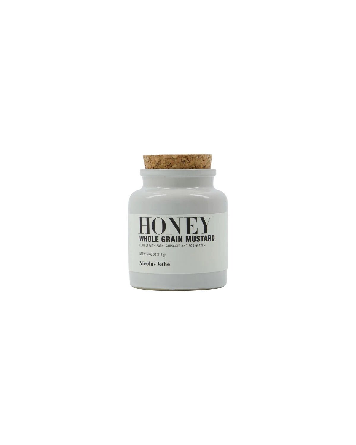 Nicolas Vahé Sinappi Mustard, Honey & Whole Grain (115 g) – Makeaa ja rouheaa luksusta lautaselle - Lempi Lifestyle