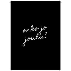Onko Jo Joulu - Kortti - Lempi Lifestyle