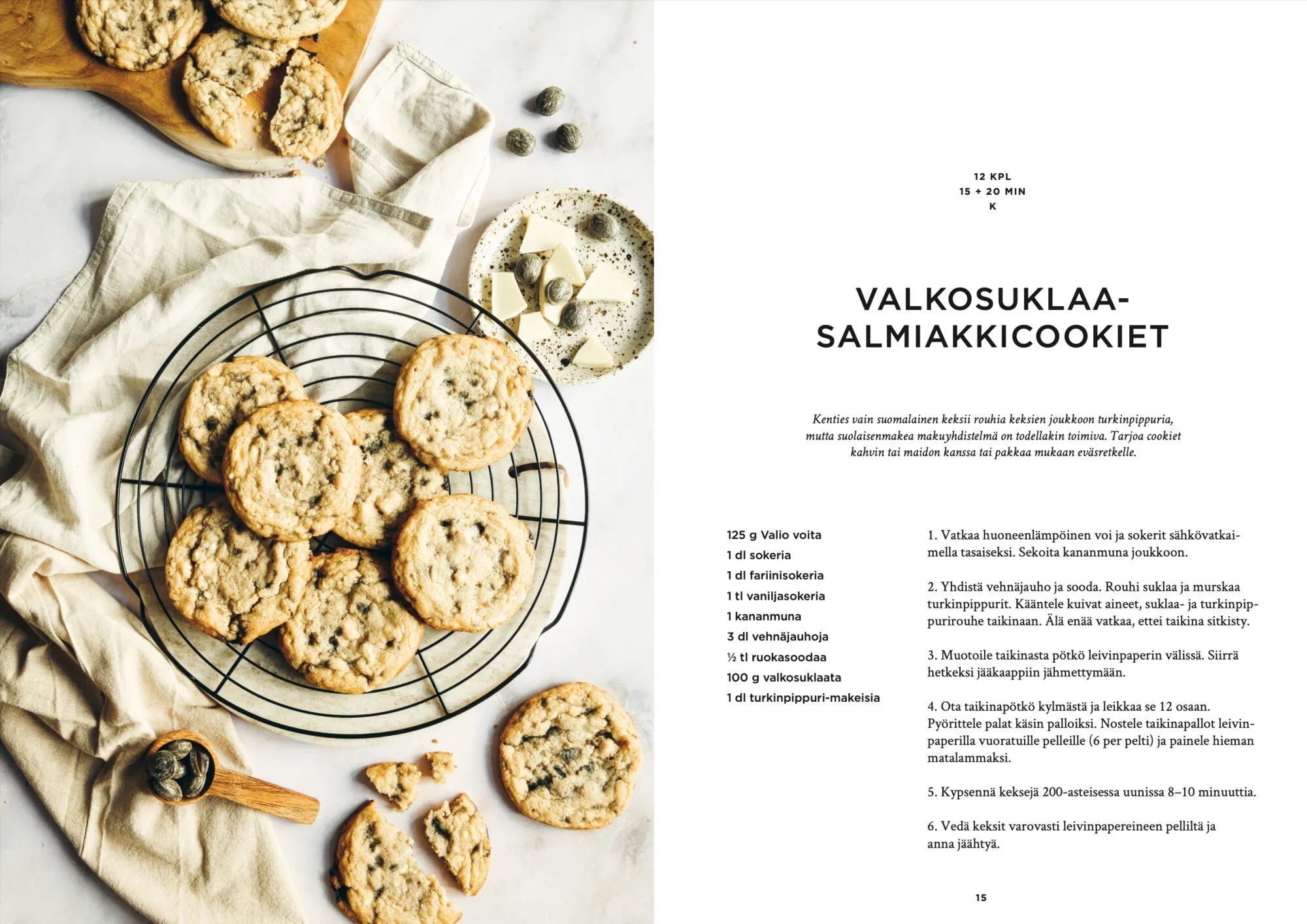 Onnen murusia I keittokirja Valio - Lempi Lifestyle