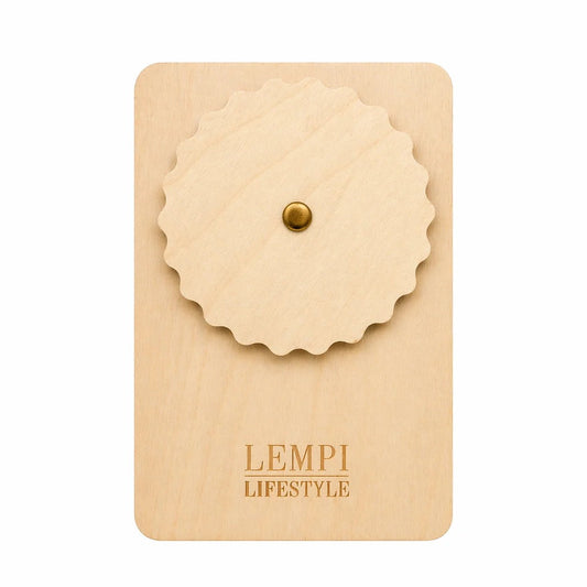 Parkkikiekko koivuvaneria - Oot ihana - Lempi Lifestyle