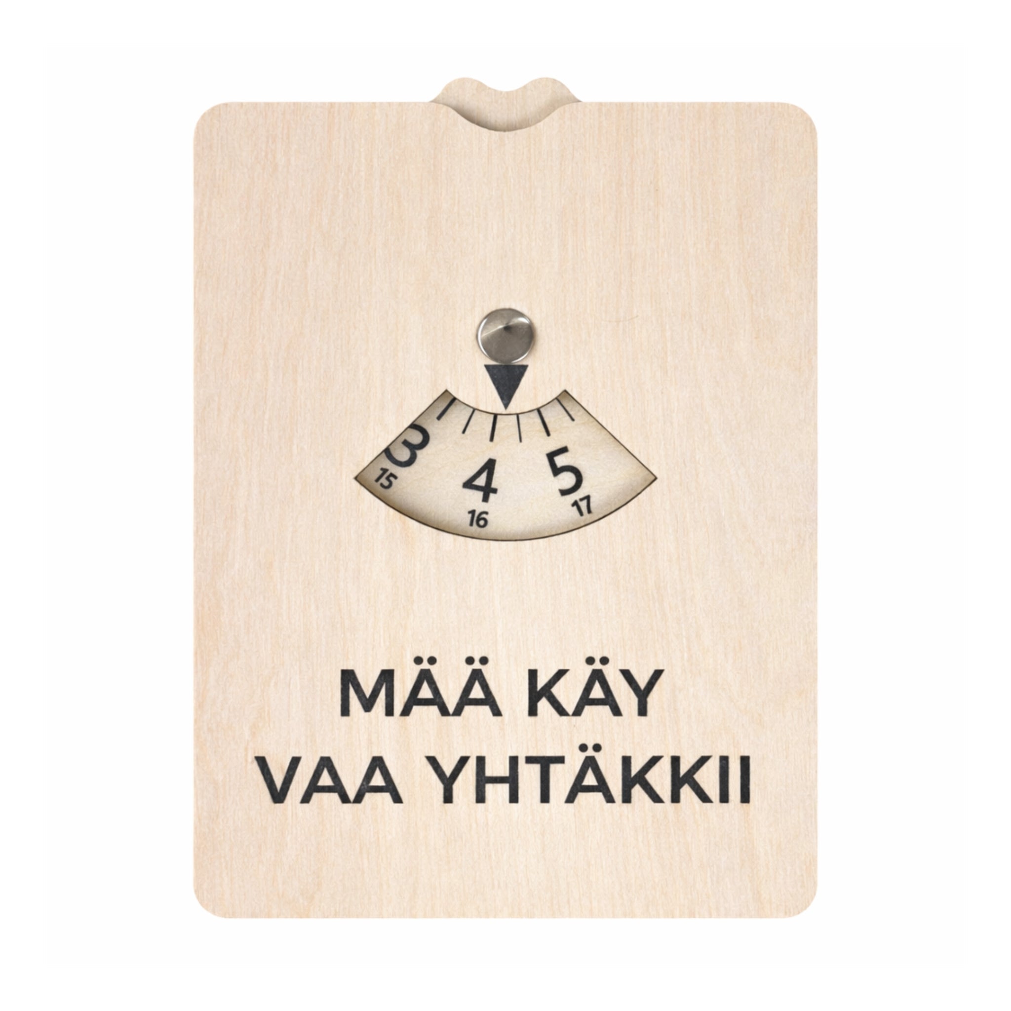 Parkkikiekko vaneria - mää käy vaa yhtäkkii - Lempi Lifestyle