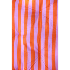 Patja - Orange Pink Stripe 70 x 180 - istuintyyny, kesä,