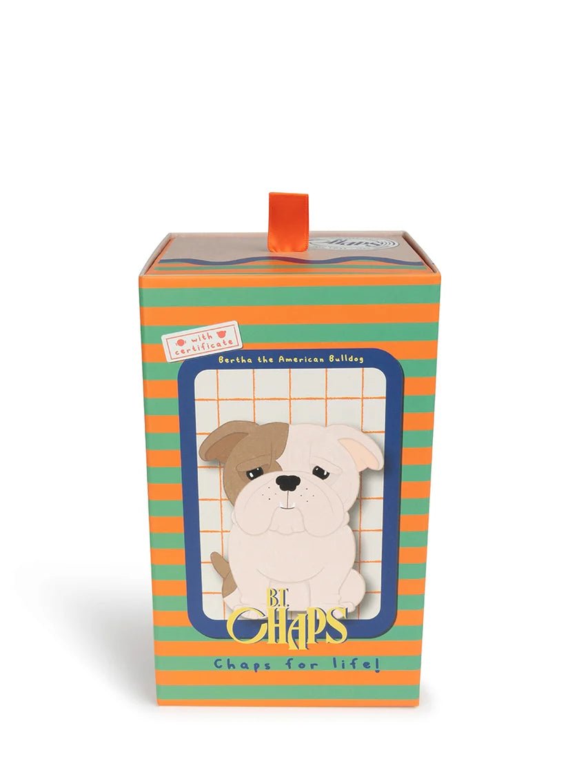 Pehmolelu Bulldog - Ihana koira lahjalaatikossa - Lempi Lifestyle