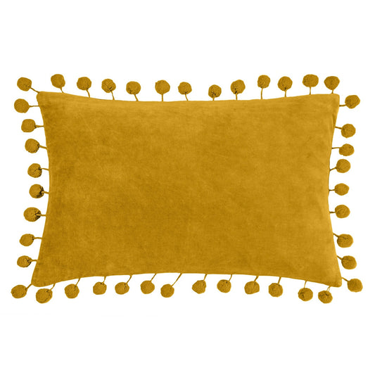 Pom Pom - sisustustyyny I puuvillasamettia 30 x 50 cm - Lempi Lifestyle