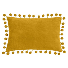 Pom Pom - sisustustyyny I puuvillasamettia 30 x 50 cm - Lempi Lifestyle