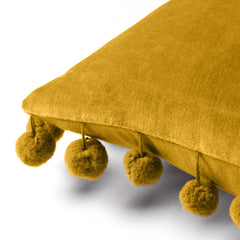 Pom Pom - sisustustyyny I puuvillasamettia 30 x 50 cm - Lempi Lifestyle
