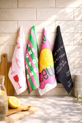 Porilaiset Sanonnat keittiöpyyhe - humoristinen Pori käsipyyhe - Lempi Lifestyle