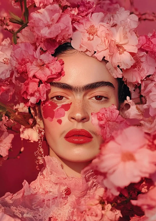 Postikortti Frida Kahlo - Blossom - Lempi Lifestyle
