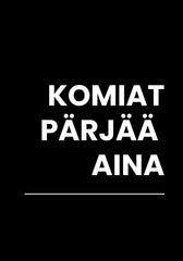 Postikortti - Komiat pärjää aina - Lempi Lifestyle