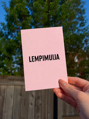 Postikortti - Lempimuija - Lempi Lifestyle
