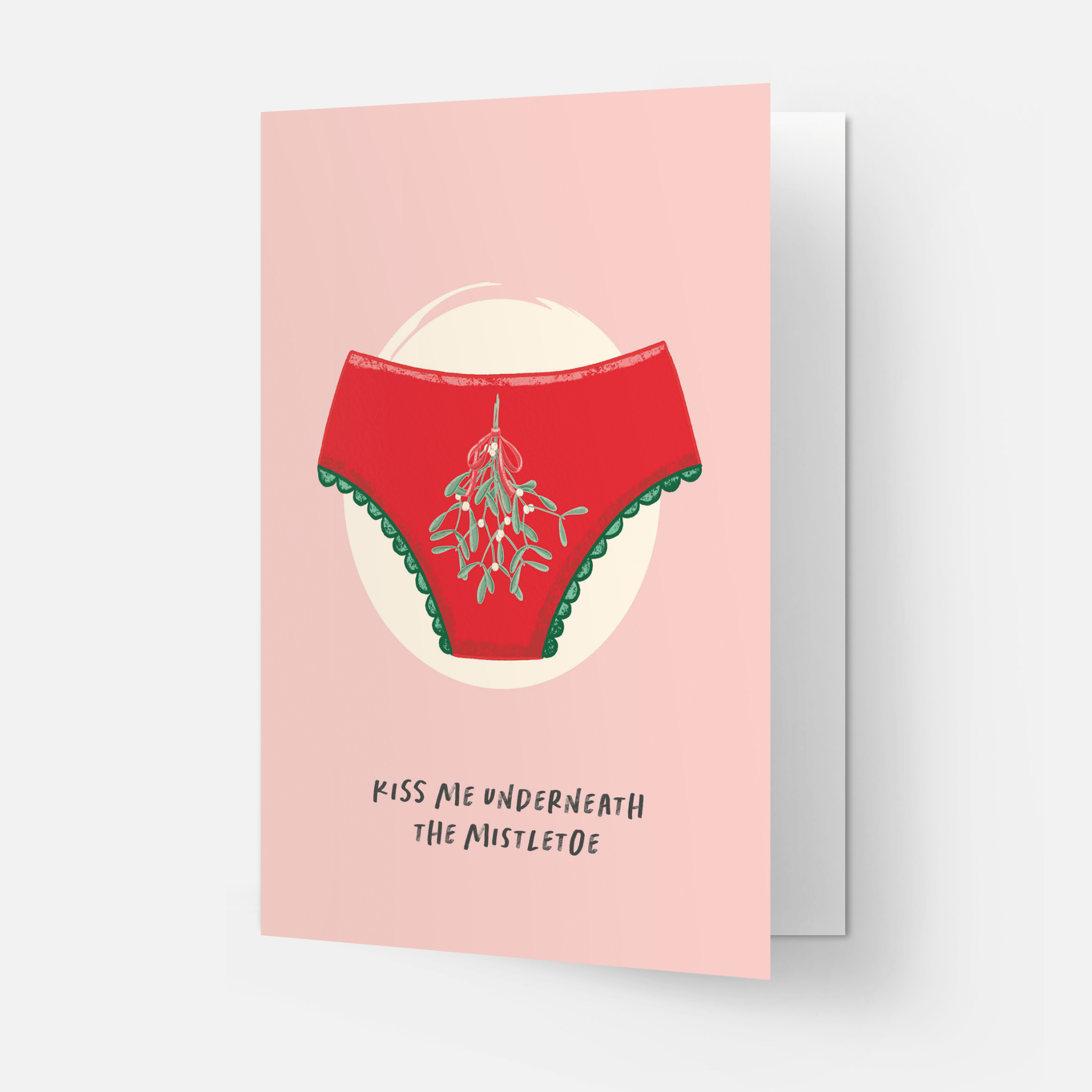 Postikortti Mistletoe I Joulukortti - Lempi Lifestyle