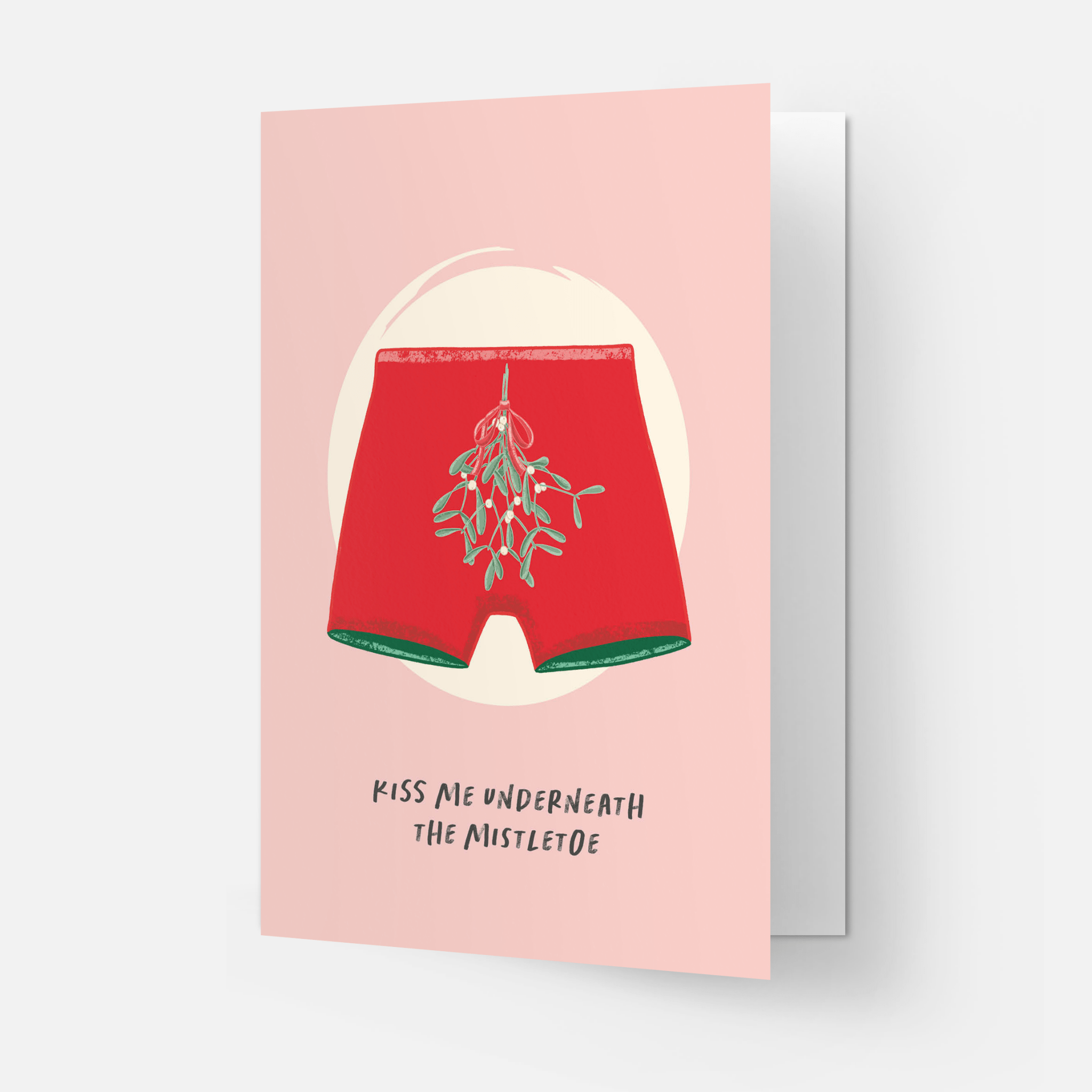 Postikortti Mistletoe I Joulukortti - Lempi Lifestyle