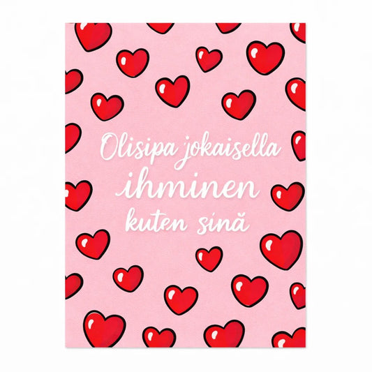 Postikortti - Olisipa jokaisella - Lempi Lifestyle