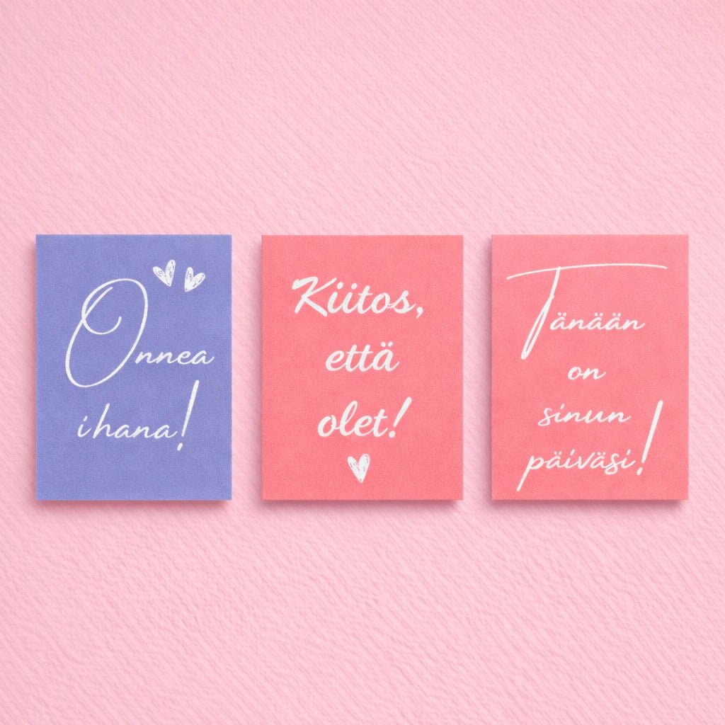 Postikortti - Onnea ihana! - Lempi Lifestyle