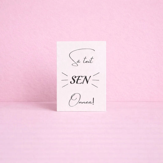 Postikortti - Sä teit SEN onnea! - Lempi Lifestyle