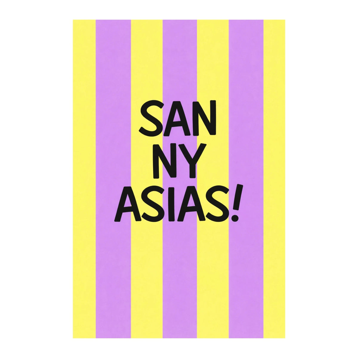 Postikortti - San ny asias! - Lempi Lifestyle