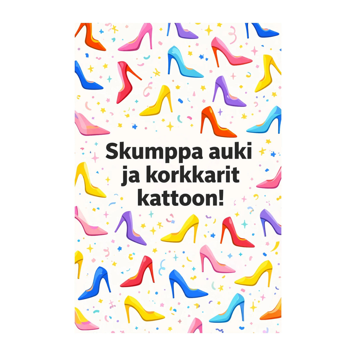 Postikortti - Skumppa auiki - Lempi Lifestyle