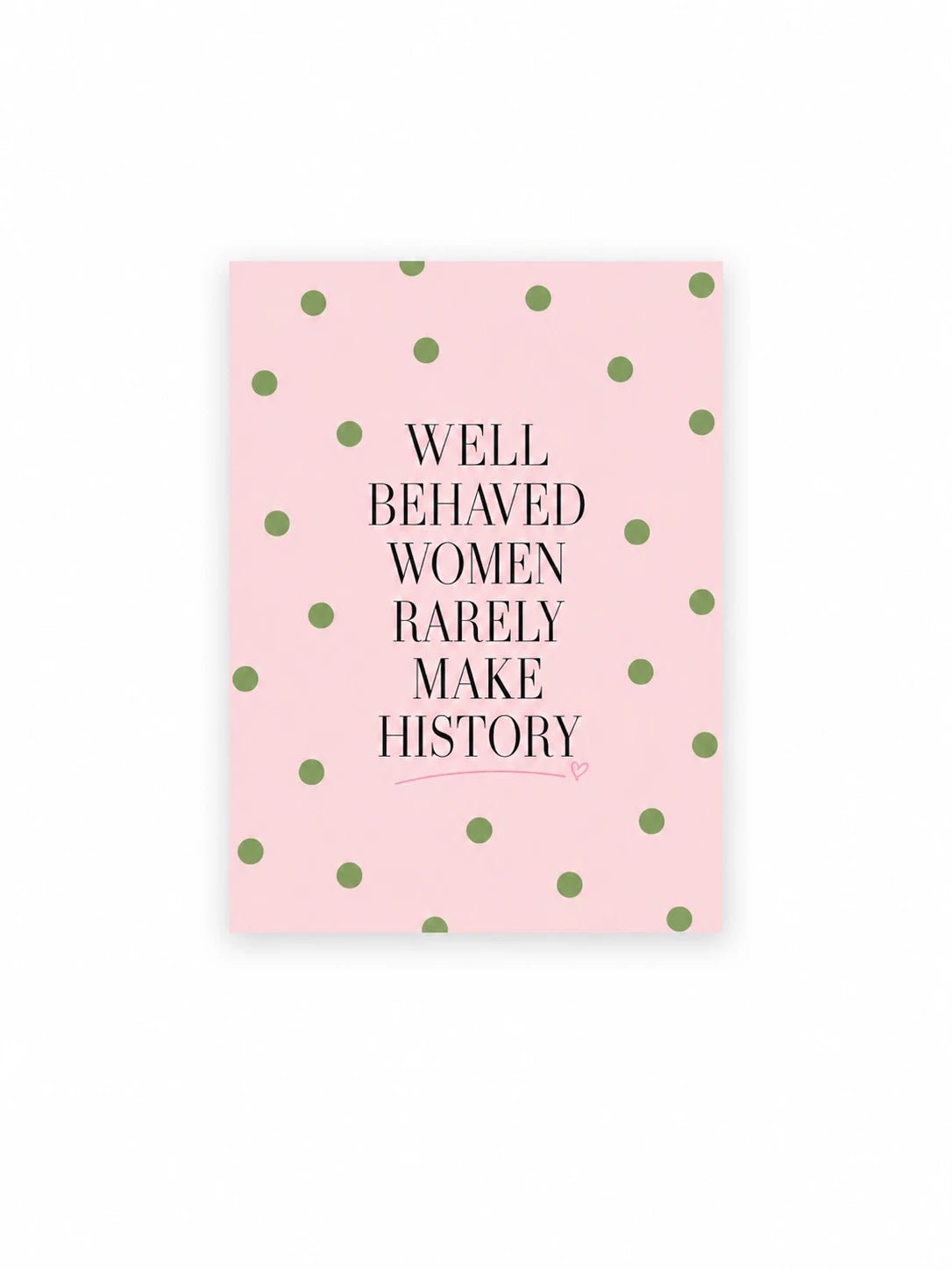 Postikortti - Well behaved women - Lempi Lifestyle
