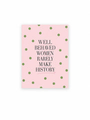 Postikortti - Well behaved women - Lempi Lifestyle