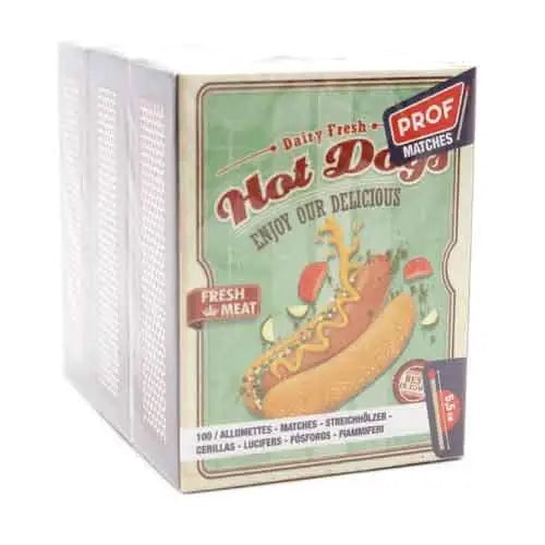 Prof Zündhölzer 3er Pack Hot Dogs - kiva, KIVAA