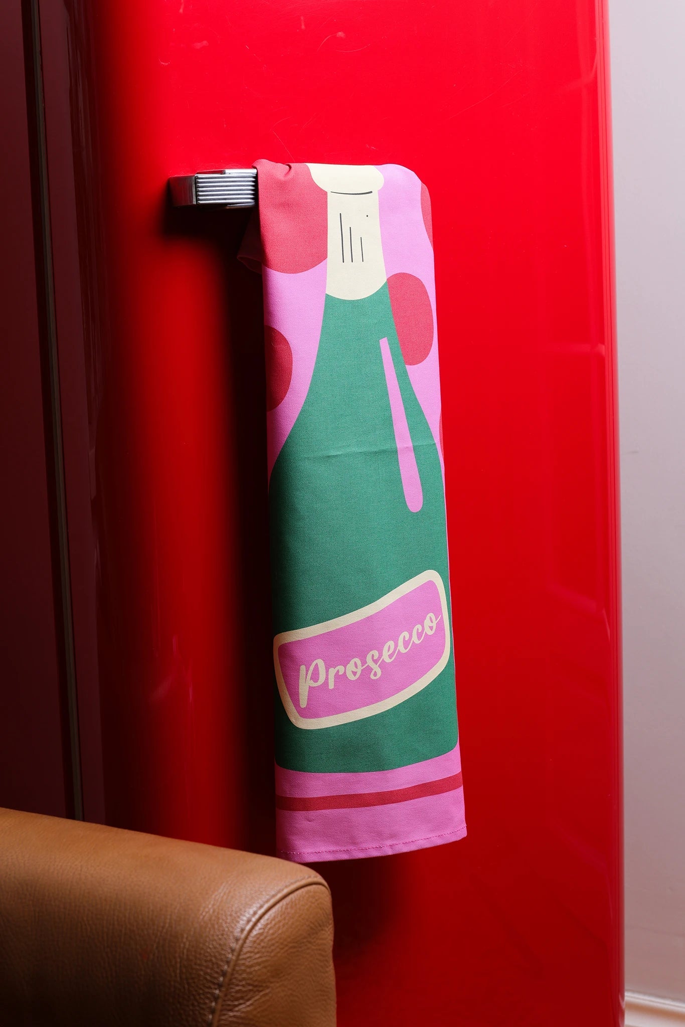 Prosecco keittiöpyyhe - värikäs käsipyyhe - Lempi Lifestyle