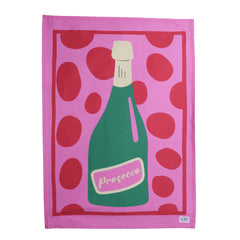 Prosecco keittiöpyyhe - värikäs käsipyyhe - Lempi Lifestyle