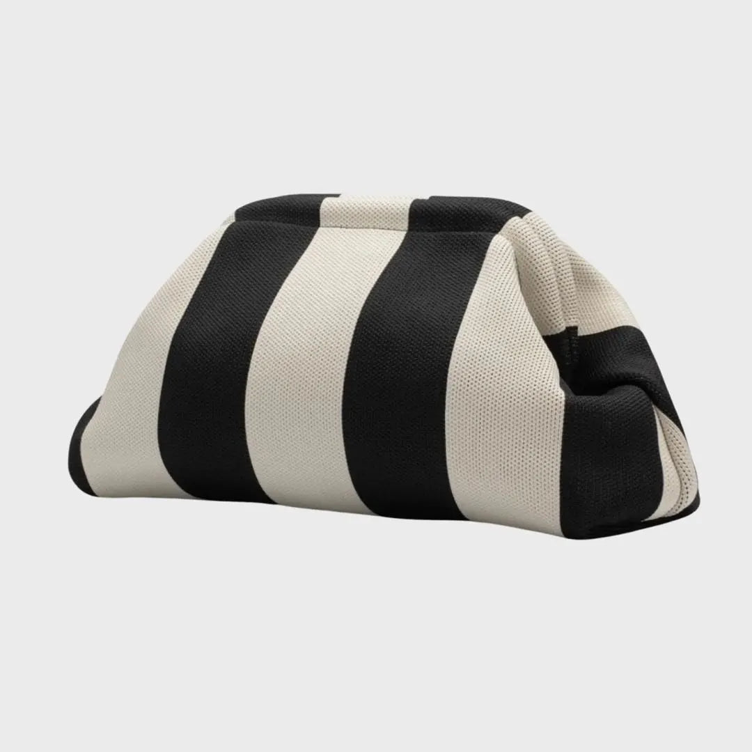 Raidallinen meikkilaukku – värikäs kosmetiikkapussi - Lempi Lifestyle