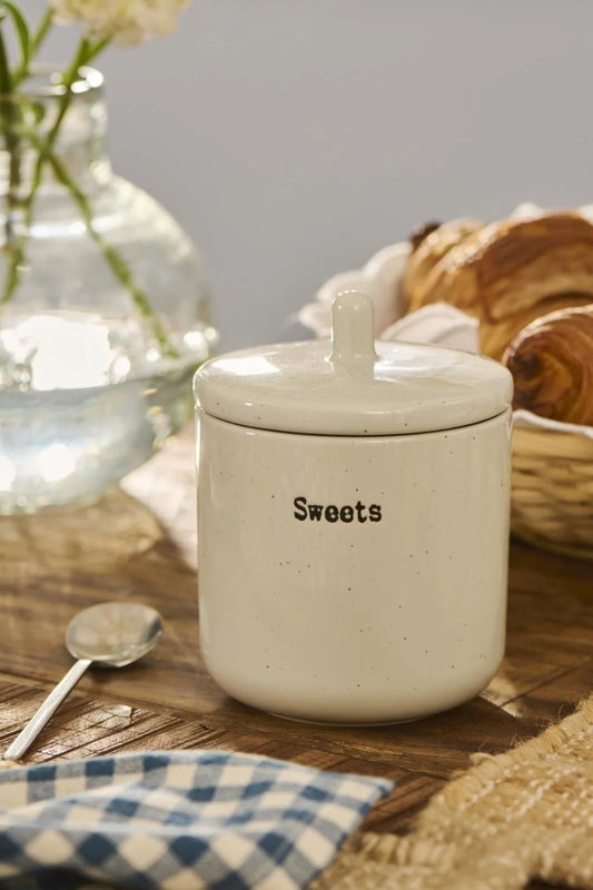 Säilytyspurkki kannella – keraaminen purkki keittiöön Sweets - Lempi Lifestyle