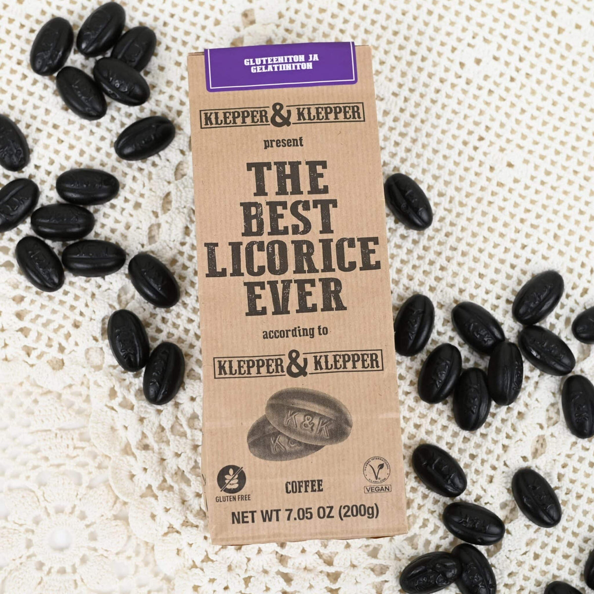 Salmiakkilakritsi Klepper & Klepperi - kahvinmaku - Lempi Lifestyle