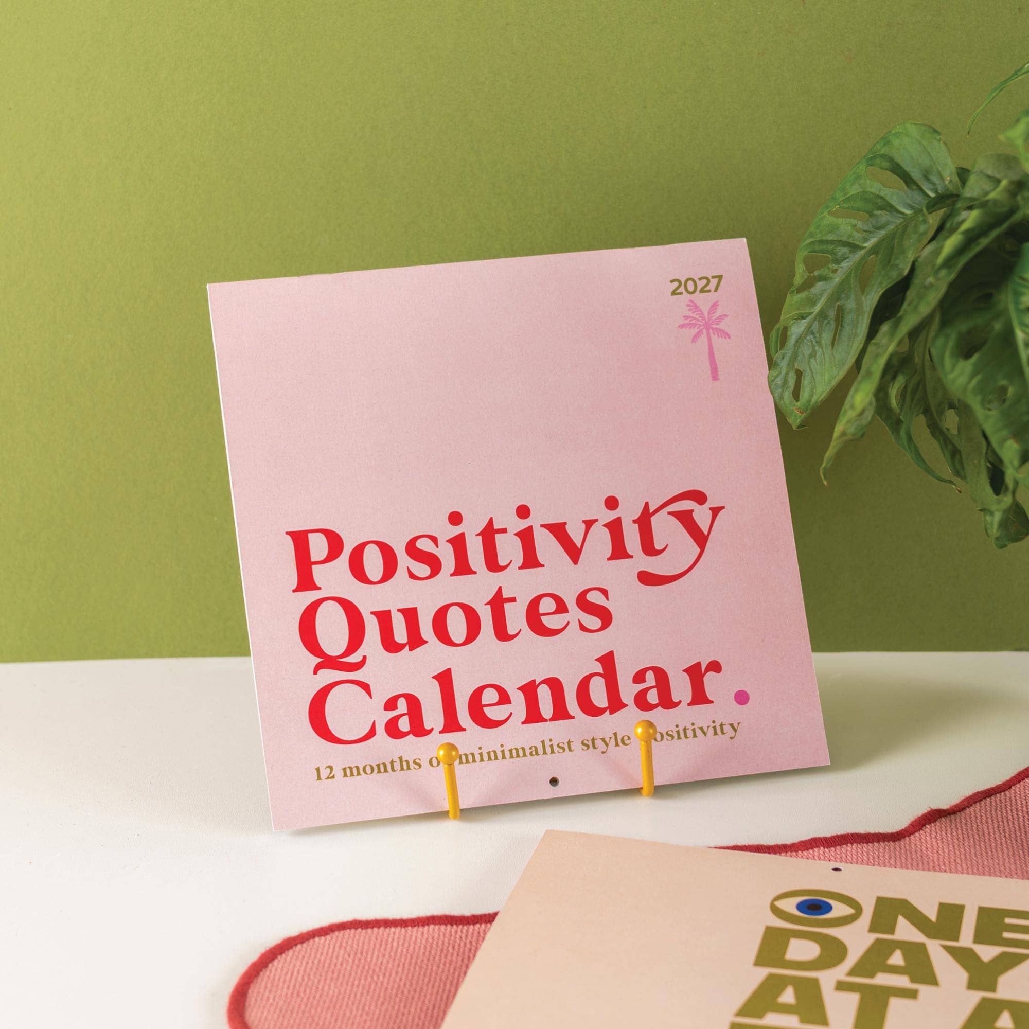Seinäkalenteri 2027 - positivity quotes - Lempi Lifestyle