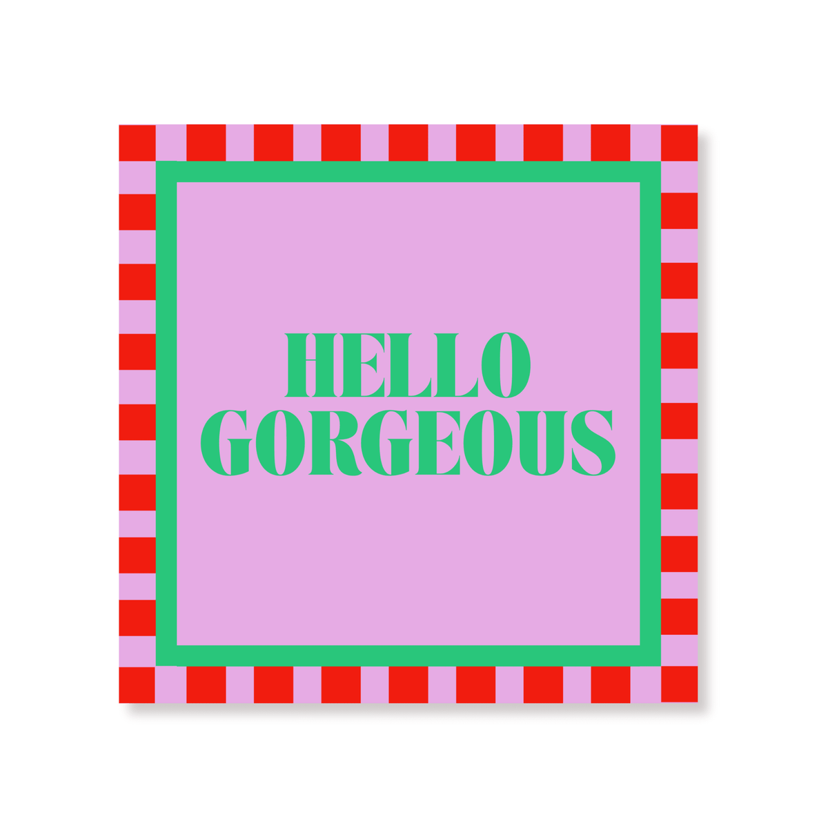 Servetit hello georgeous – lautasliinat 33x33 cm - Lempi Lifestyle