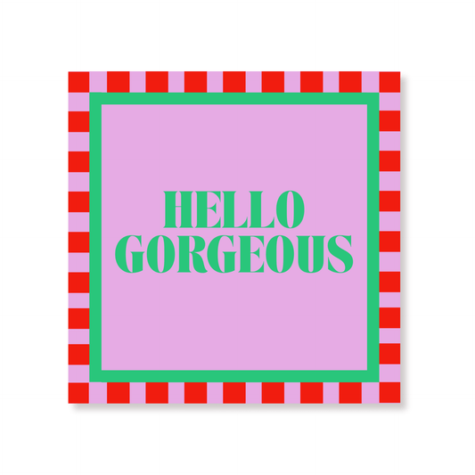 Servetit hello georgeous – lautasliinat 33x33 cm - Lempi Lifestyle