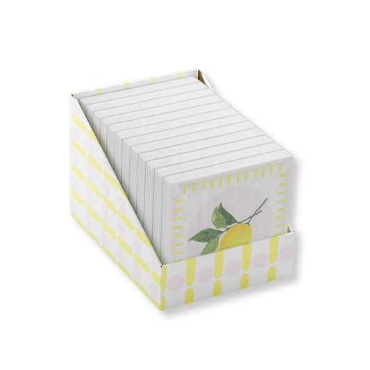 Servetit sitruunakuosilla – lautasliinat 33x33 cm - Lempi Lifestyle