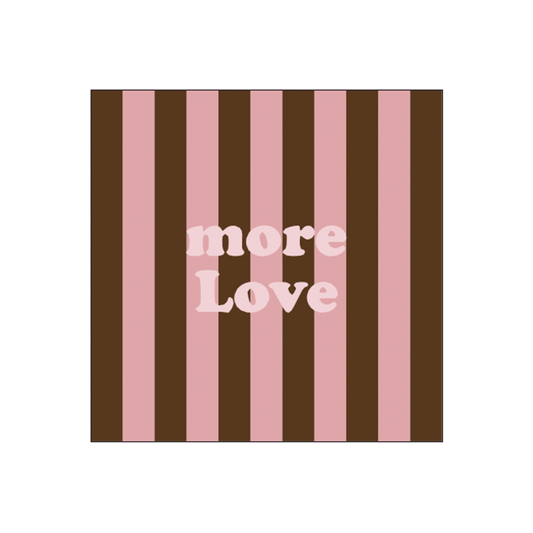 Servetti more love, raitakuvio - Lempi Lifestyle