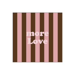 Servetti more love, raitakuvio - Lempi Lifestyle