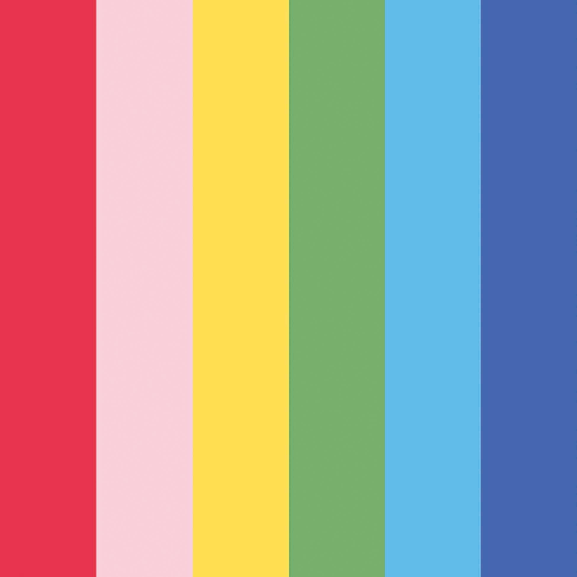 Servetti sateenkaari - Rainbow lautasliinat 33x33 cm - Lempi Lifestyle