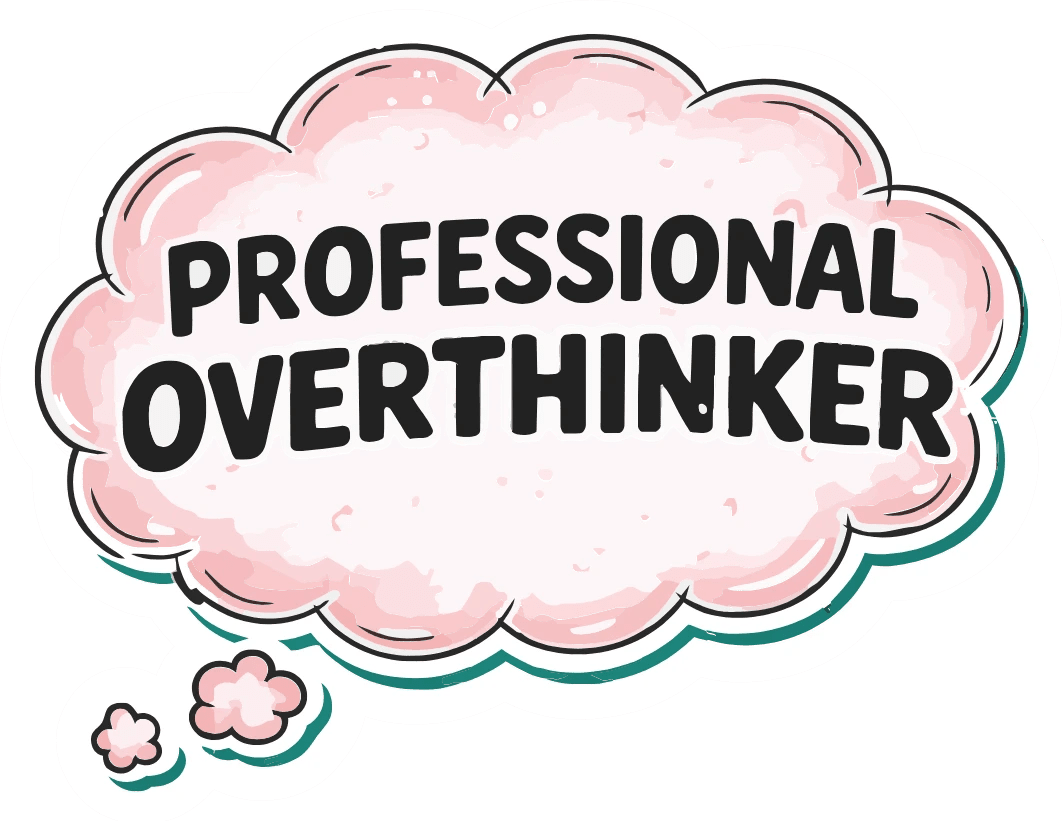 Vinyylitarra - Professional overthinker - Lempi Lifestyle