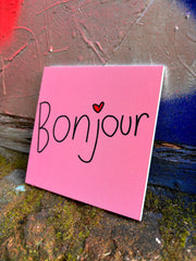 Sisustuslaatta 10x10cm - Bonjour - Lempi Lifestyle