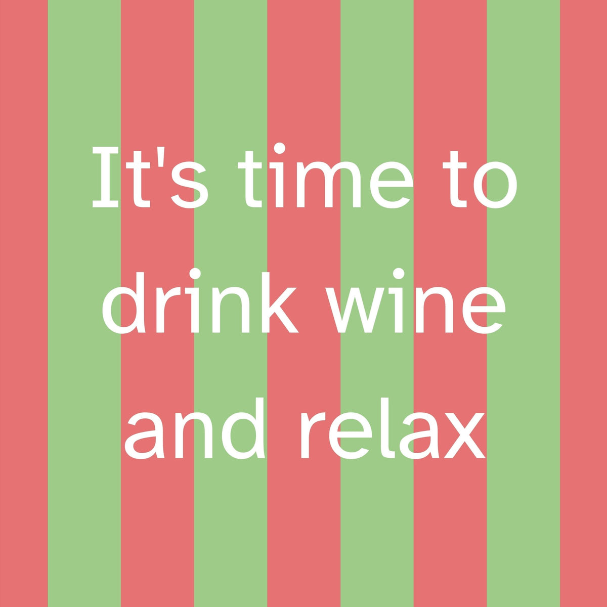 Sisustuslaatta 10x10cm - It's time to... - Lempi Lifestyle