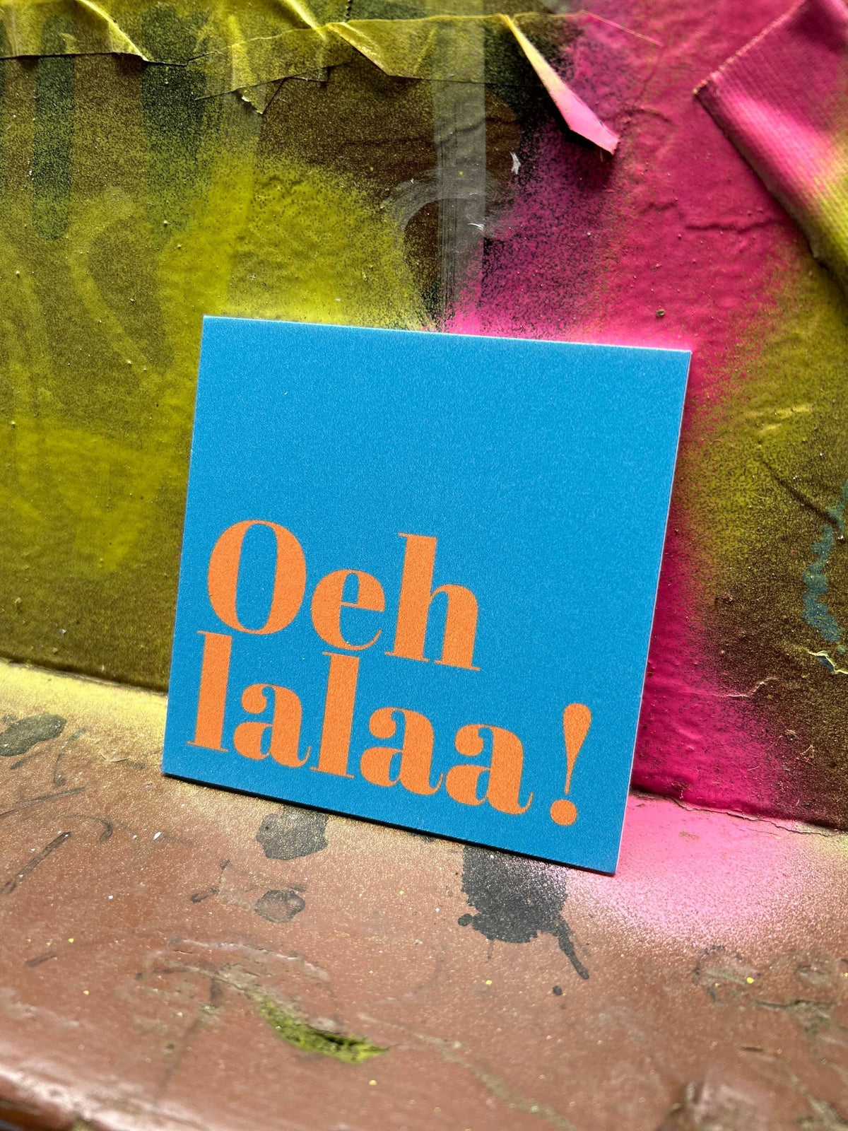 Sisustuslaatta 10x10cm - OHLALAA - Lempi Lifestyle