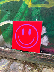Sisustuslaatta 10x10cm - SMILEY - Lempi Lifestyle