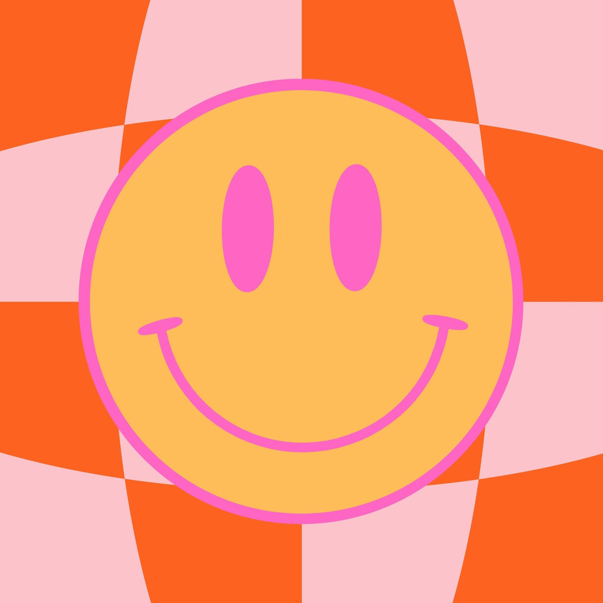 Sisustuslaatta 10x10cm - SMILEY - Lempi Lifestyle