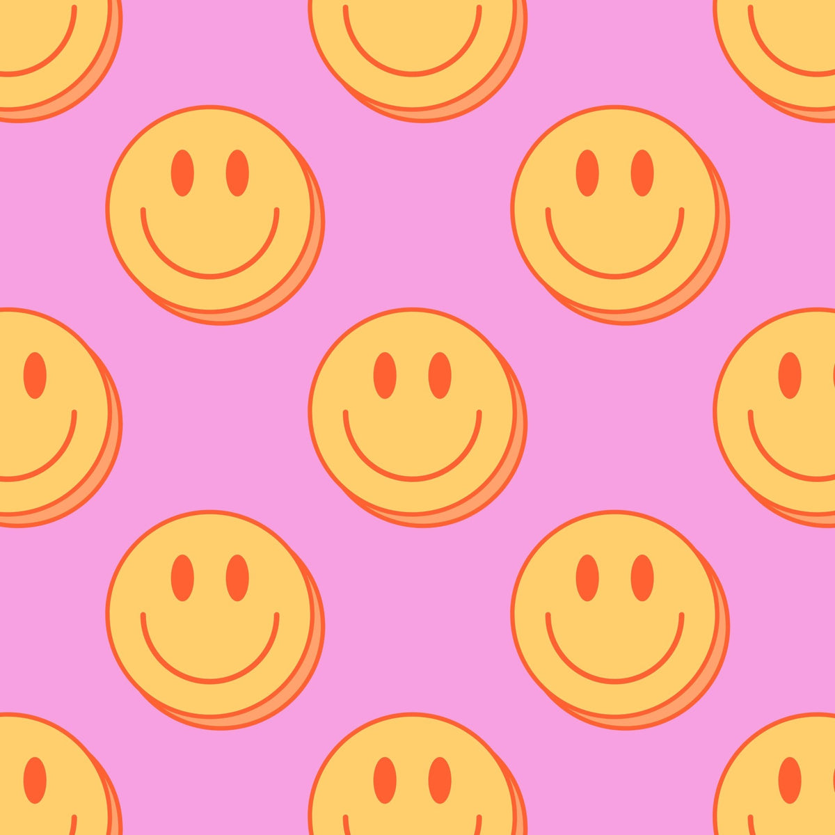 Sisustuslaatta 10x10cm - Smileys - Lempi Lifestyle