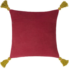 Sisustustyyny sienikuviolla I sametti 45 x 45 cm - Lempi Lifestyle