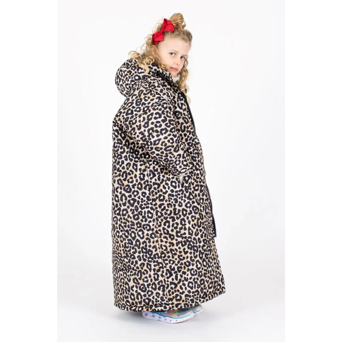 Sittingsuit Kids Snow Leopard - Leopardikuosinen Takki