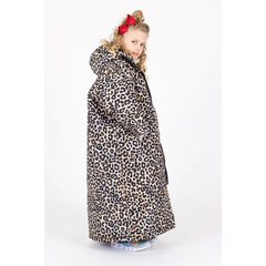 Sittingsuit Kids Snow Leopard - Leopardikuosinen Takki